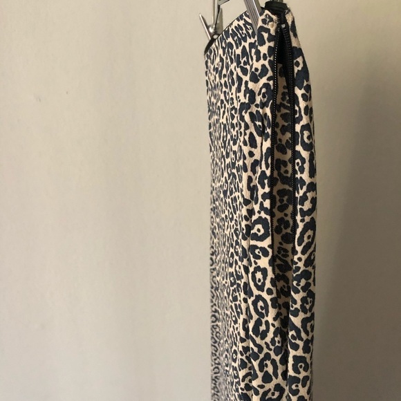 American Eagle Animal Leopard Print Midi Skirt S - Picture 7 of 7